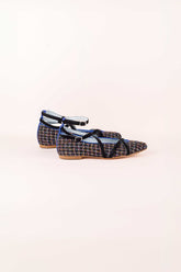 Ballerine Multi Garnet (comprend une semelle intérieure en laine et en cuir)